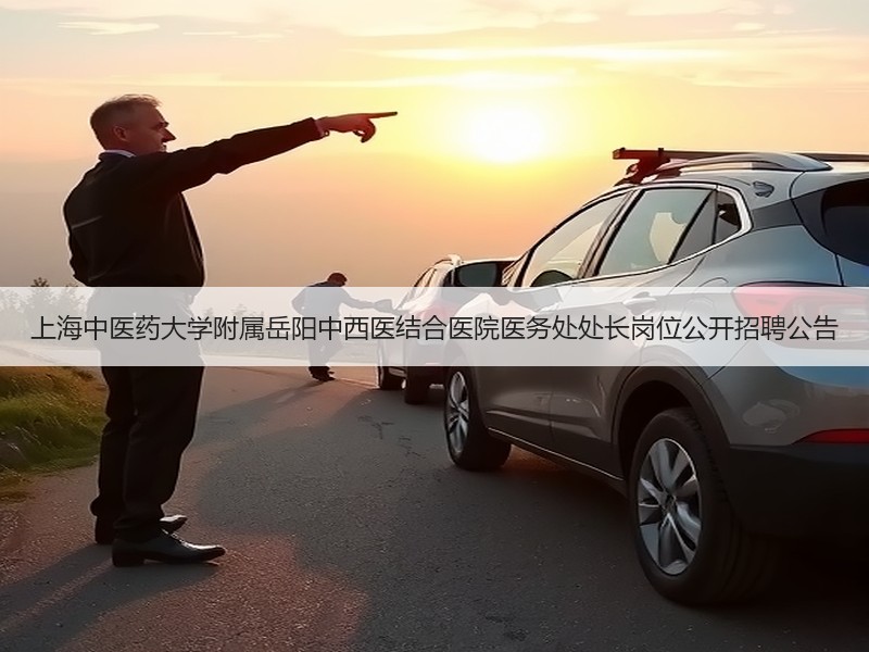 上海中医药大学附属岳阳中西医结合医院医务处处长岗位公开招聘公告
