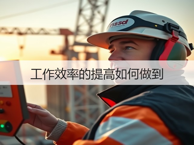 工作效率的提高如何做到(图2) 工作效率的提高如何做到(图2)