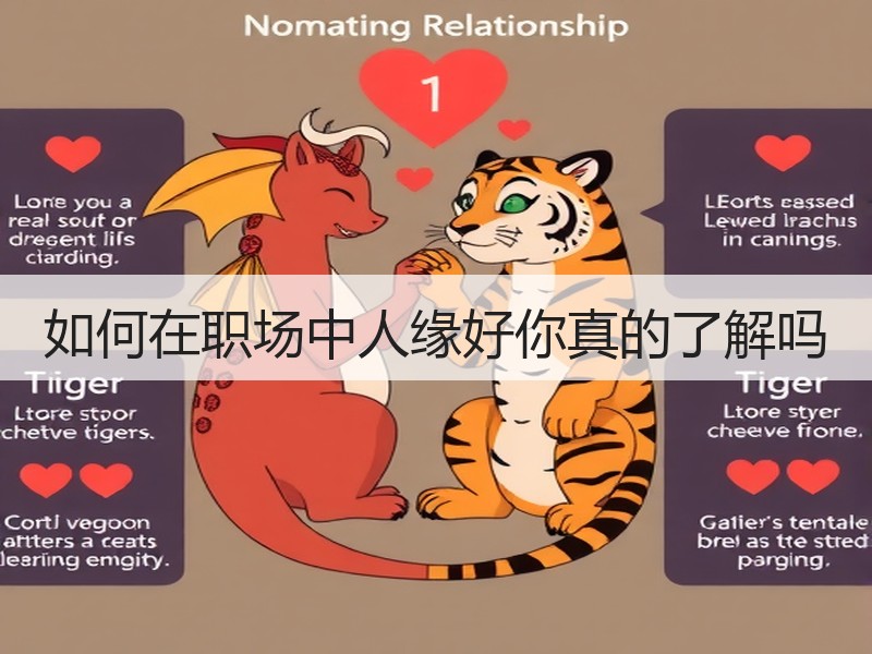 如何在职场中人缘好你真的了解吗