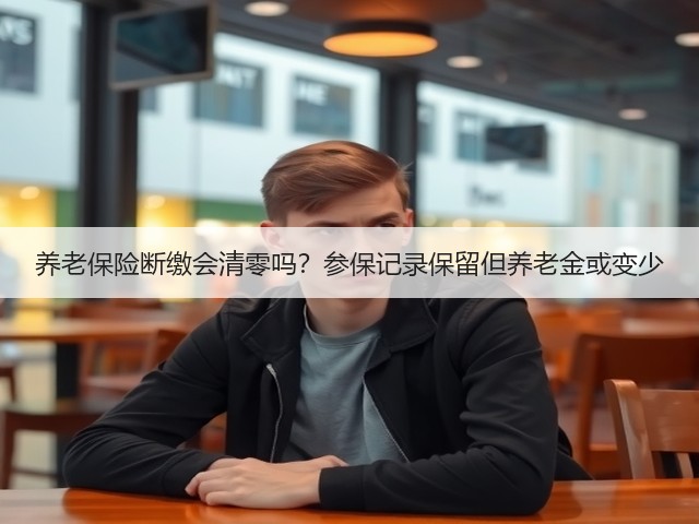 养老保险断缴会清零吗?参保记录保留但养老金或变少(图3) 养老保险断缴会清零吗?参保记录保留但养老金或变少(图3)