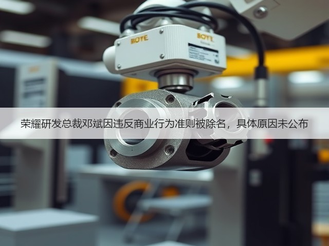荣耀研发总裁邓斌因违反商业行为准则被除名,具体原因未公布(图3) 荣耀研发总裁邓斌因违反商业行为准则被除名,具体原因未公布(图3)