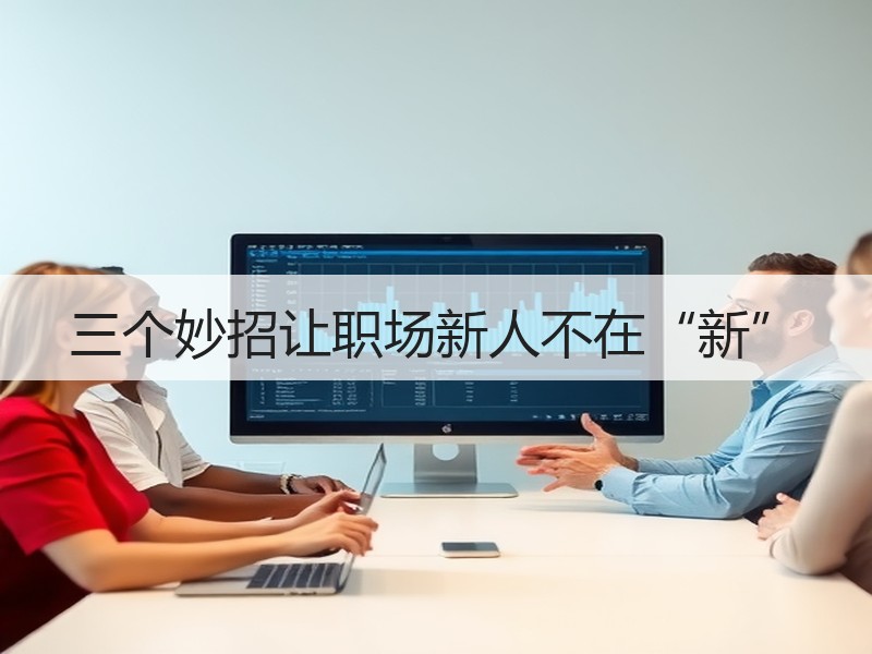 三个妙招让职场新人不在“新”