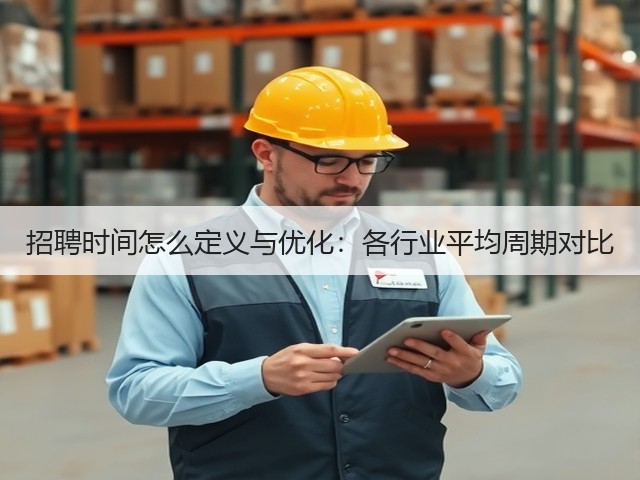 招聘时间怎么定义与优化:各行业平均周期对比(图2) 招聘时间怎么定义与优化:各行业平均周期对比(图2)