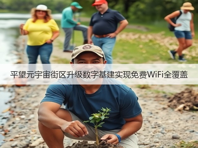 平望元宇宙街区升级数字基建实现免费WiFi全覆盖(图3) 平望元宇宙街区升级数字基建实现免费WiFi全覆盖(图3)
