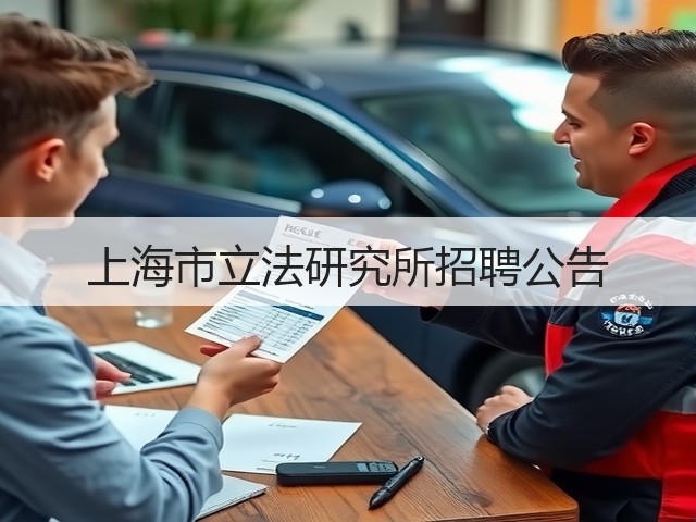 上海市立法研究所招聘公告(图3)