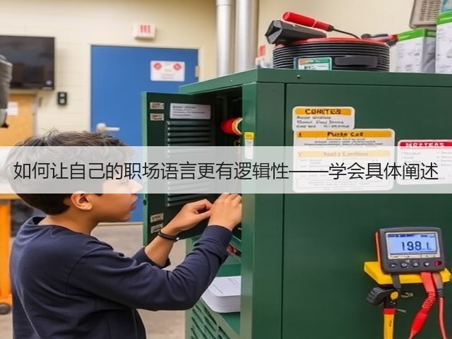 如何让自己的职场语言更有逻辑性——学会具体阐述(图1) 如何让自己的职场语言更有逻辑性——学会具体阐述(图1)