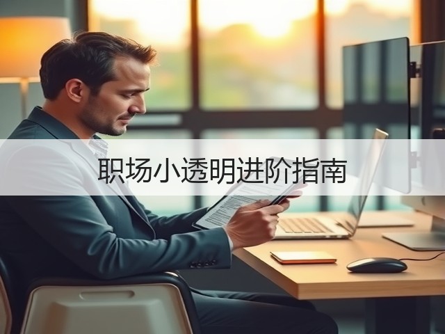 职场小透明进阶指南(图2) 职场小透明进阶指南(图2)