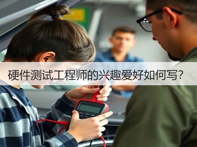 硬件测试工程师的兴趣爱好如何写？
