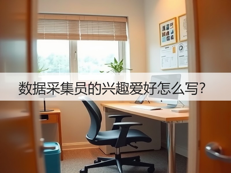 数据采集员的兴趣爱好怎么写？