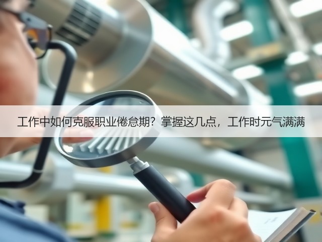 工作中如何克服职业倦怠期?掌握这几点,工作时元气满满(图2) 工作中如何克服职业倦怠期?掌握这几点,工作时元气满满(图2)