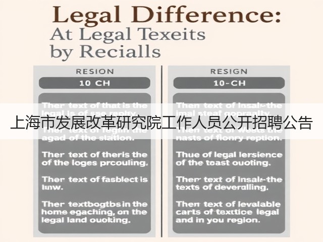 上海市发展改革研究院工作人员公开招聘公告(图3) 上海市发展改革研究院工作人员公开招聘公告(图3)