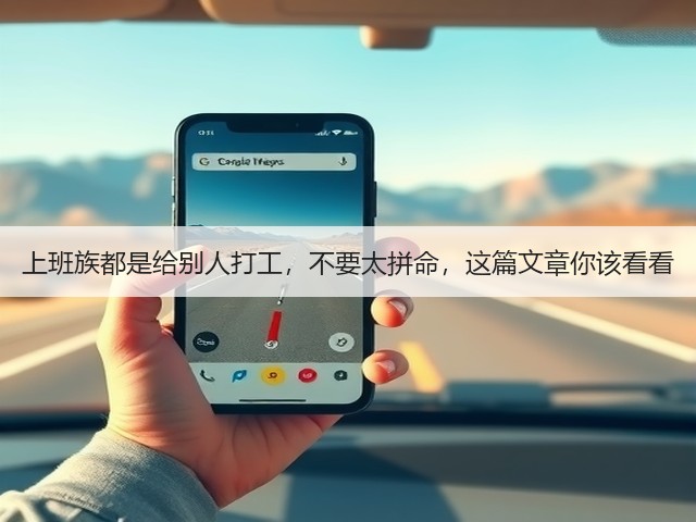上班族都是给别人打工,不要太拼命,这篇文章你该看看(图1) 上班族都是给别人打工,不要太拼命,这篇文章你该看看(图1)