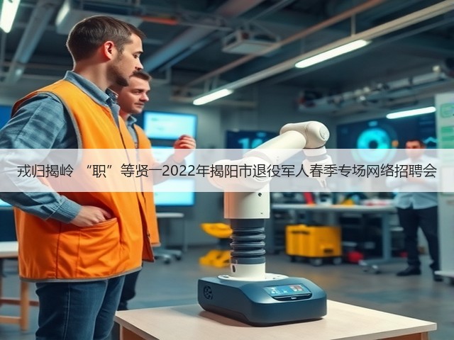 戎归揭岭 “职”等贤――2022年揭阳市退役军人春季专场网络招聘会(图1)