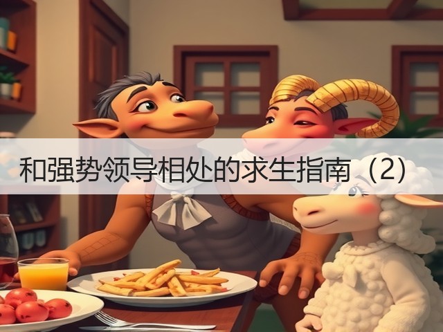 和强势领导相处的求生指南(2)(图3) 和强势领导相处的求生指南(2)(图3)