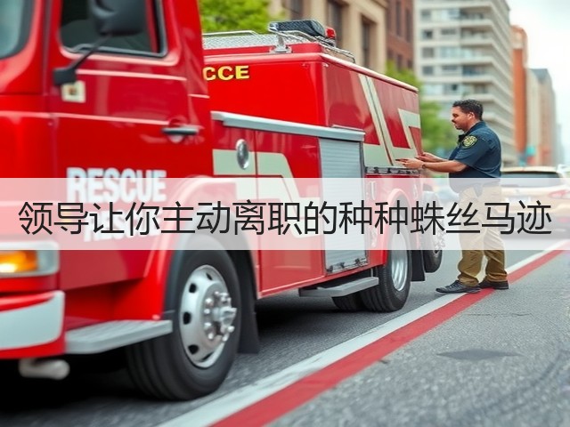 领导让你主动离职的种种蛛丝马迹(图1)