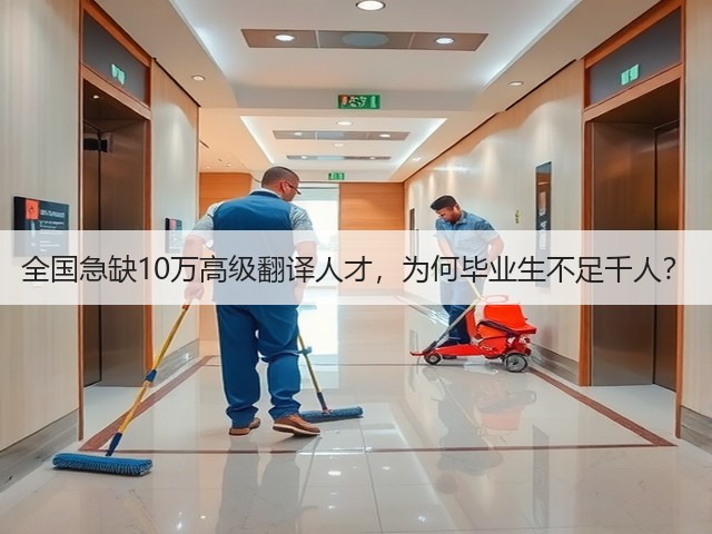 全国急缺10万高级翻译人才,为何毕业生不足千人?(图3) 全国急缺10万高级翻译人才,为何毕业生不足千人?(图3)