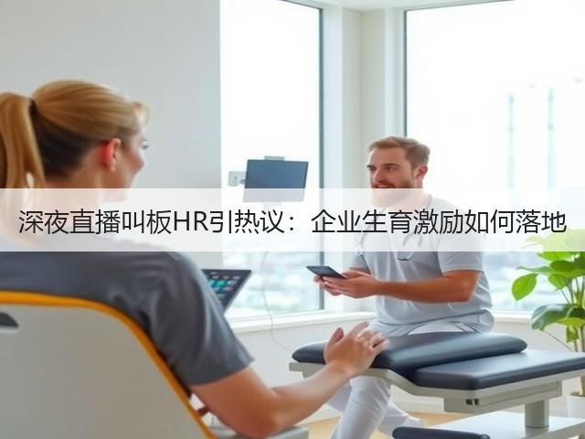 深夜直播叫板HR引热议:企业生育激励如何落地(图2) 深夜直播叫板HR引热议:企业生育激励如何落地(图2)