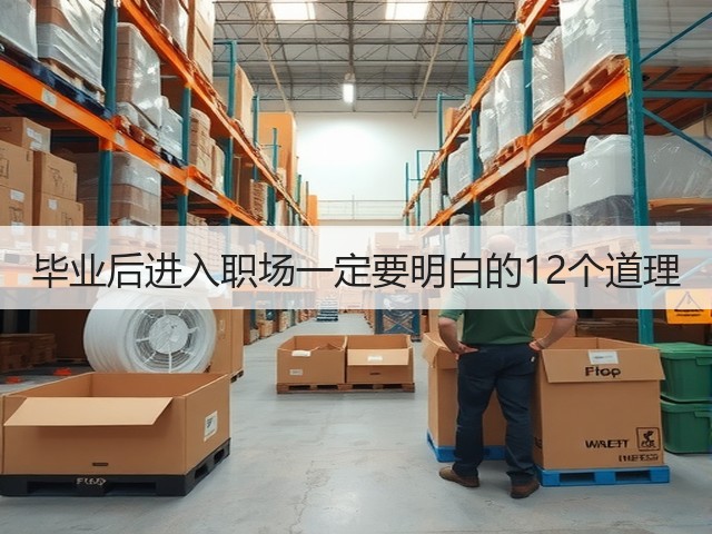 毕业后进入职场一定要明白的12个道理(图2) 毕业后进入职场一定要明白的12个道理(图2)