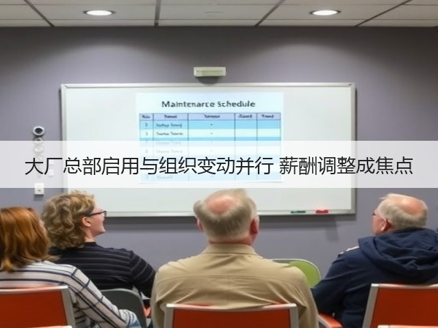 大厂总部启用与组织变动并行 薪酬调整成焦点(图1)