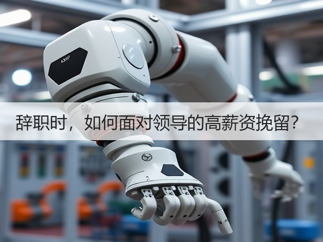 辞职时，如何面对领导的高薪资挽留？(图2)