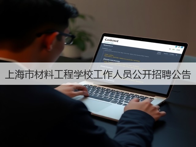 上海市材料工程学校工作人员公开招聘公告(图1) 上海市材料工程学校工作人员公开招聘公告(图1)