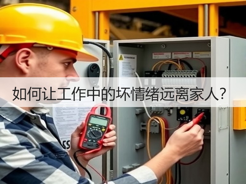 如何让工作中的坏情绪远离家人？