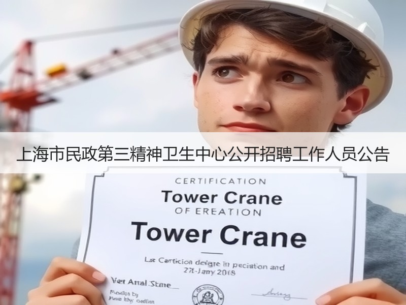 上海市民政第三精神卫生中心公开招聘工作人员公告