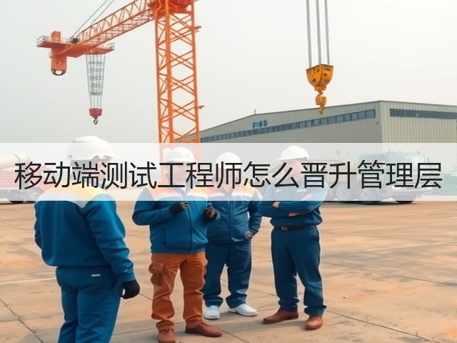 移动端测试工程师怎么晋升管理层(图2) 移动端测试工程师怎么晋升管理层(图2)