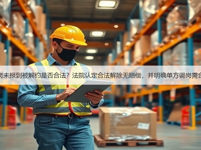 拒绝合理调岗未报到被解约是否合法？法院认定合法解除无赔偿，并明确单方调岗需合理且不降薪(图3)