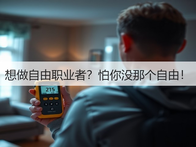 想做自由职业者？怕你没那个自由！(图2)