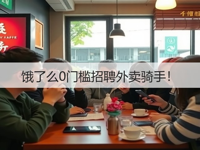 饿了么0门槛招聘外卖骑手!(图3) 饿了么0门槛招聘外卖骑手!(图3)