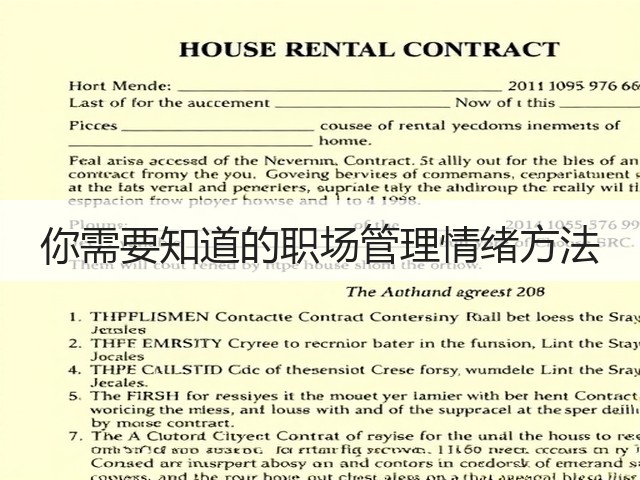 你需要知道的职场管理情绪方法(图2) 你需要知道的职场管理情绪方法(图2)