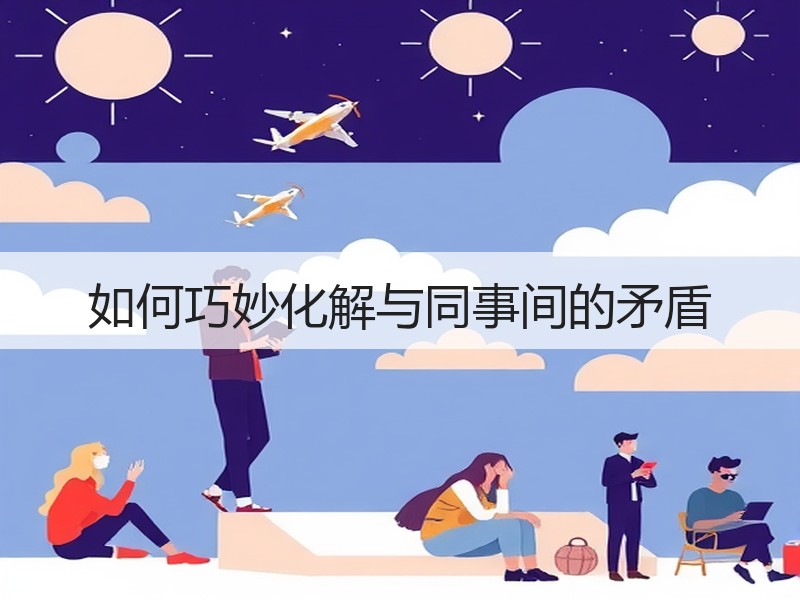 如何巧妙化解与同事间的矛盾
