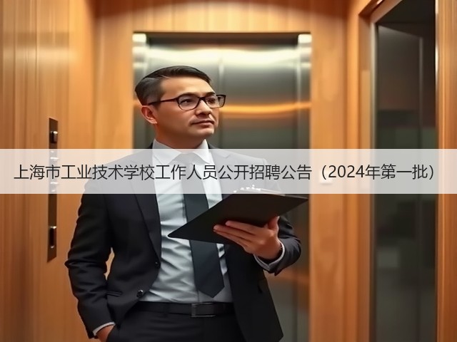 上海市工业技术学校工作人员公开招聘公告(2024年第一批)(图3) 上海市工业技术学校工作人员公开招聘公告(2024年第一批)(图3)