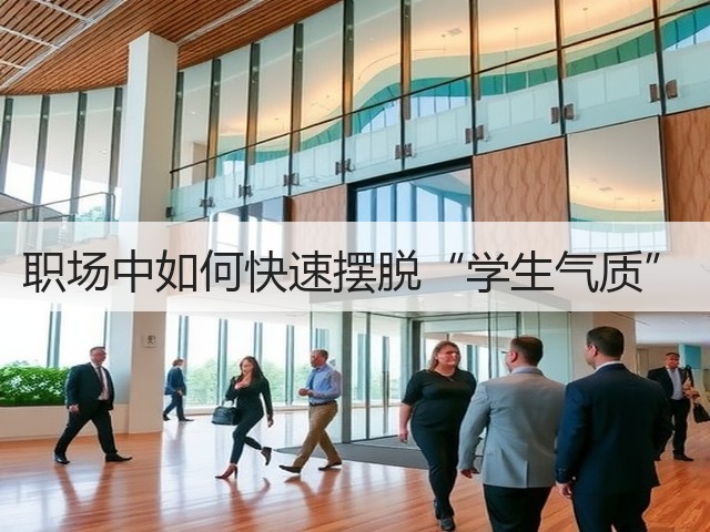 职场中如何快速摆脱“学生气质”(图3) 职场中如何快速摆脱“学生气质”(图3)