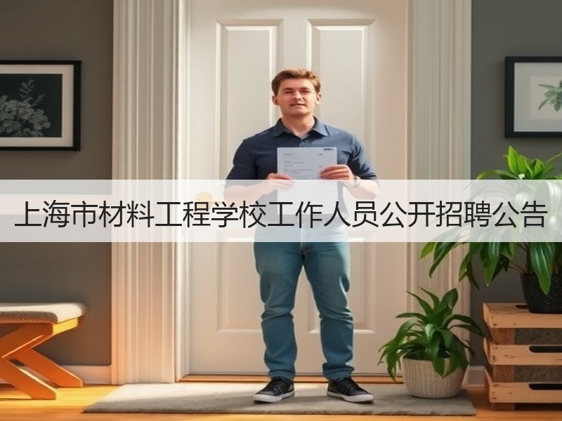 上海市材料工程学校工作人员公开招聘公告
