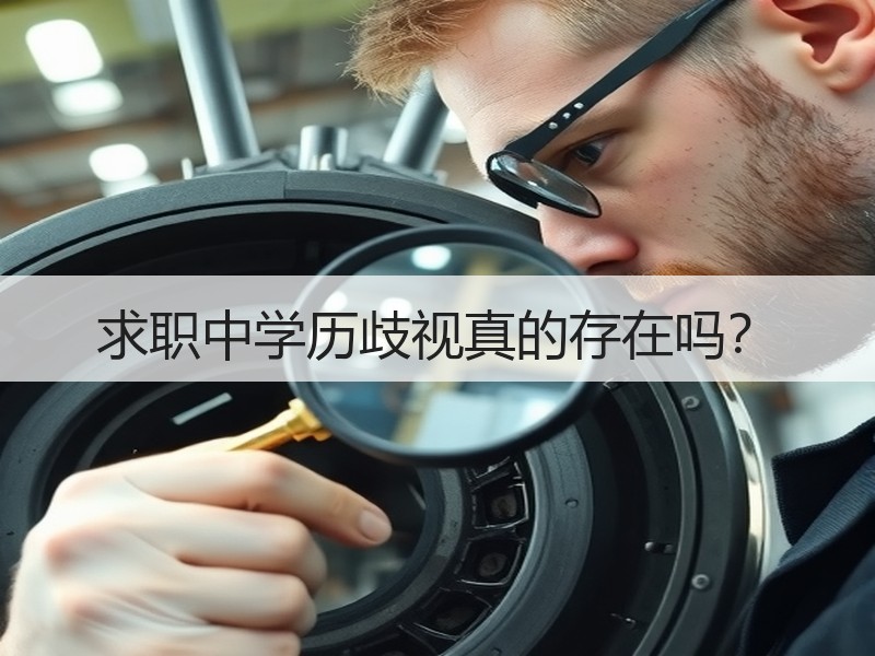 求职中学历歧视真的存在吗？