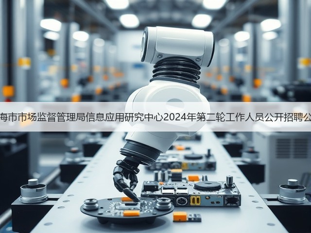 上海市市场监督管理局信息应用研究中心2024年第二轮工作人员公开招聘公告(图1) 上海市市场监督管理局信息应用研究中心2024年第二轮工作人员公开招聘公告(图1)