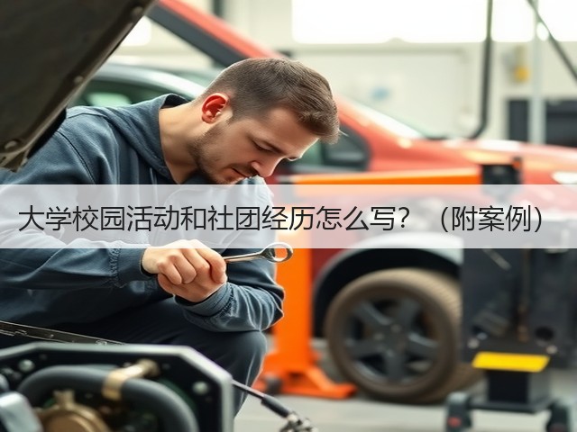 大学校园活动和社团经历怎么写？（附案例）(图1)