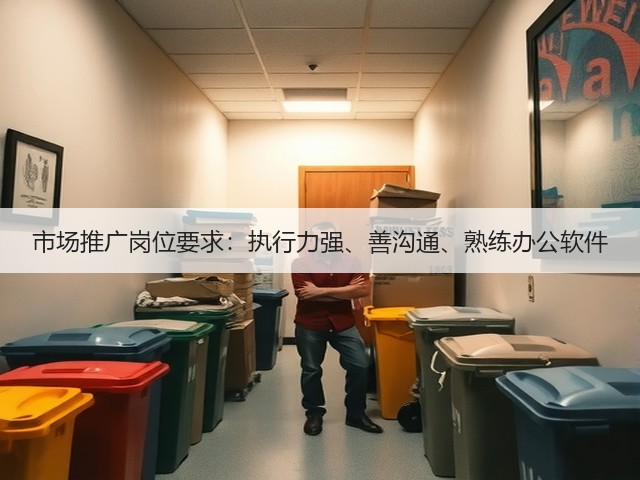 市场推广岗位要求：执行力强、善沟通、熟练办公软件(图3)
