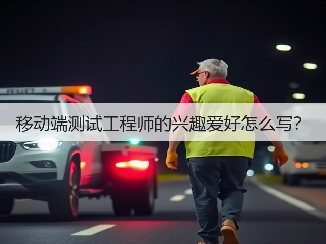 移动端测试工程师的兴趣爱好怎么写?(图1) 移动端测试工程师的兴趣爱好怎么写?(图1)