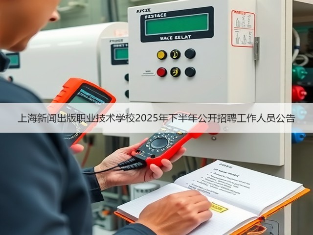 上海新闻出版职业技术学校2025年下半年公开招聘工作人员公告(图3)