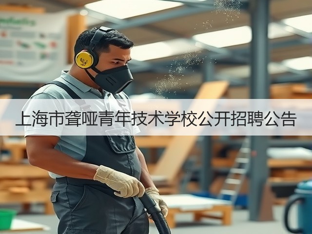 上海市聋哑青年技术学校公开招聘公告(图2) 上海市聋哑青年技术学校公开招聘公告(图2)