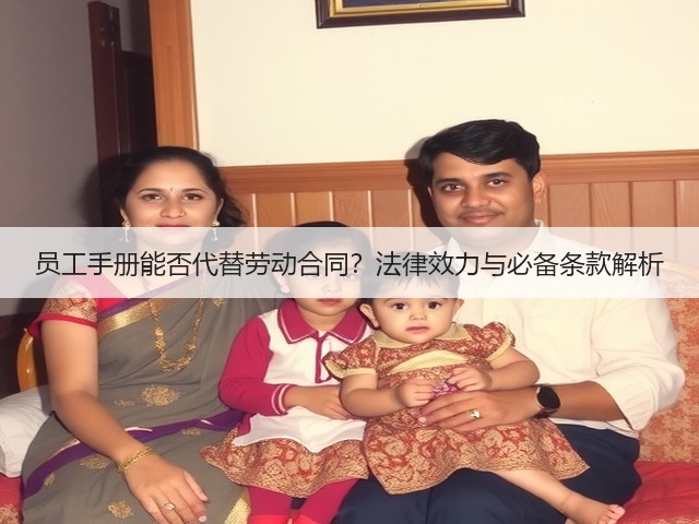 员工手册能否代替劳动合同?法律效力与必备条款解析(图2) 员工手册能否代替劳动合同?法律效力与必备条款解析(图2)