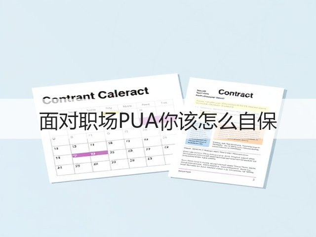 面对职场PUA你该怎么自保(图3) 面对职场PUA你该怎么自保(图3)