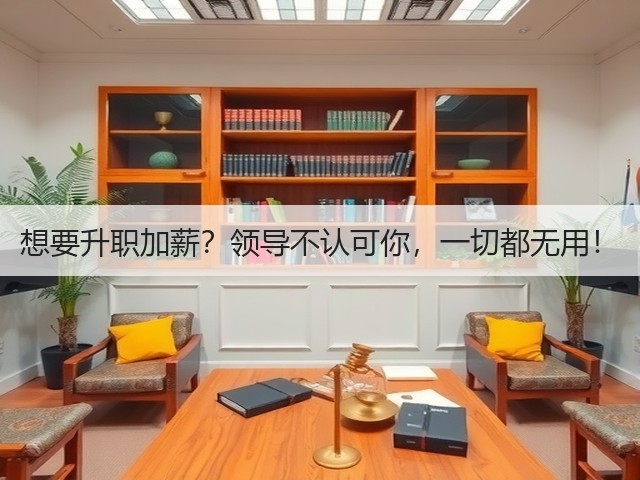 想要升职加薪?领导不认可你,一切都无用!(图3) 想要升职加薪?领导不认可你,一切都无用!(图3)