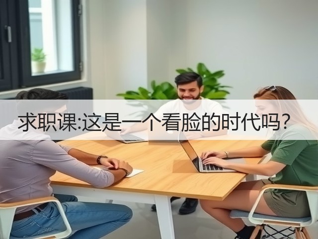 求职课:这是一个看脸的时代吗?(图1) 求职课:这是一个看脸的时代吗?(图1)