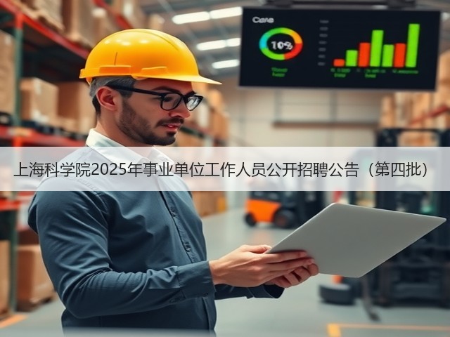 上海科学院2025年事业单位工作人员公开招聘公告(第四批)(图2) 上海科学院2025年事业单位工作人员公开招聘公告(第四批)(图2)