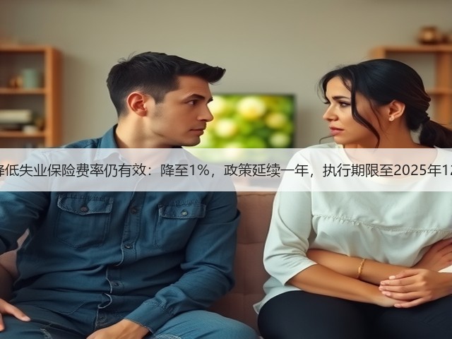 阶段性降低失业保险费率仍有效：降至1%，政策延续一年，执行期限至2025年12月31日(图1)