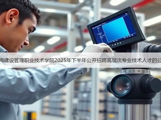 上海建设管理职业技术学院2025年下半年公开招聘高层次专业技术人才的公告(图3)